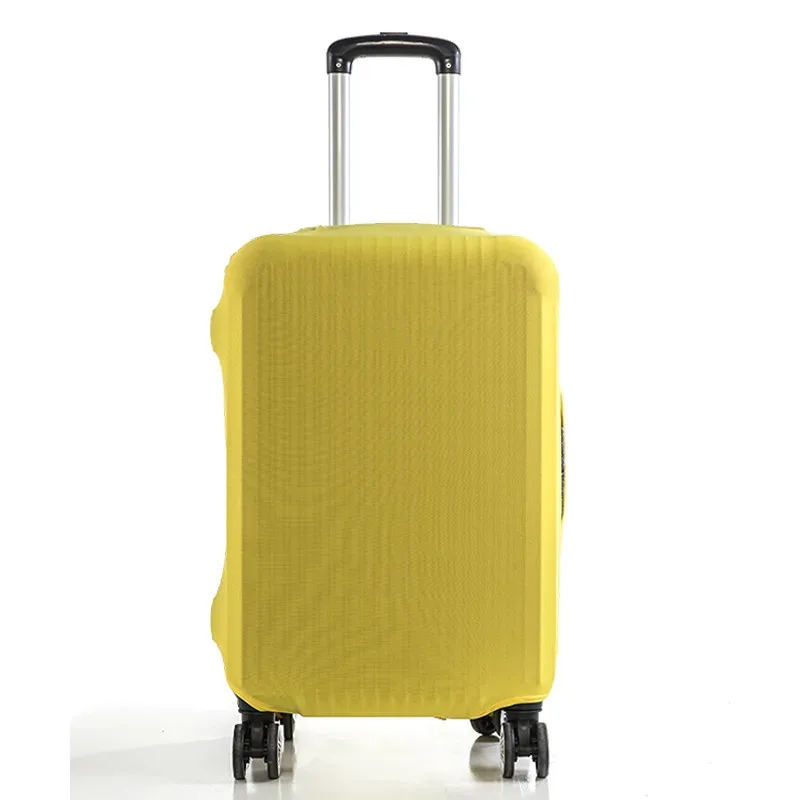 housse de protection pour valise de voyage, housse de protection pour bagages, couleur unie, adaptée aux valises de 18 à 32 pouces.-zmt