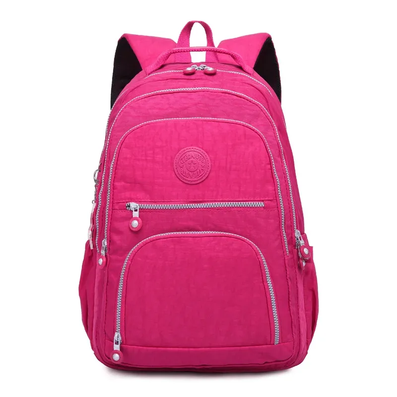 tegaote – sac à dos d'école pour adolescentes et garçons, sac à dos de voyage pour femmes, en nylon, étanche, pour ordinateur portable, unisexe, 2024
