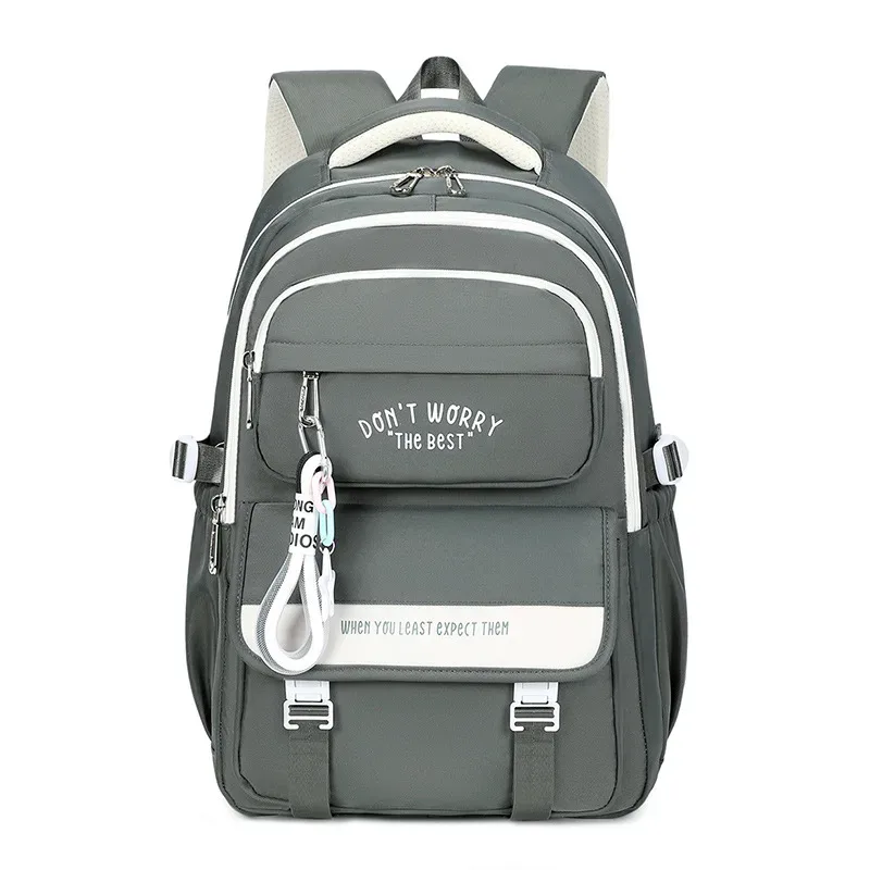 nouveau sac à dos scolaire tendance pour collégiens, grande capacité, sac à dos pour écoliers, style ins, mochila