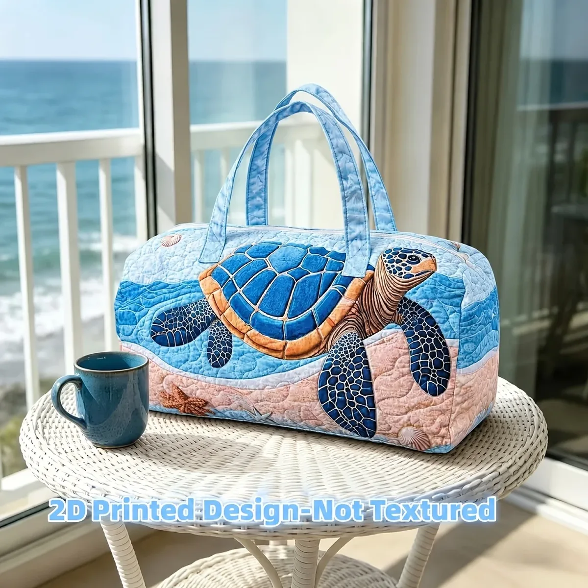 sac de voyage matelassé imprimé poulet artistique et amusant, style bohème 2026, sac fourre-tout de voyage personnalisé pour femmes et hommes, sac de week-end