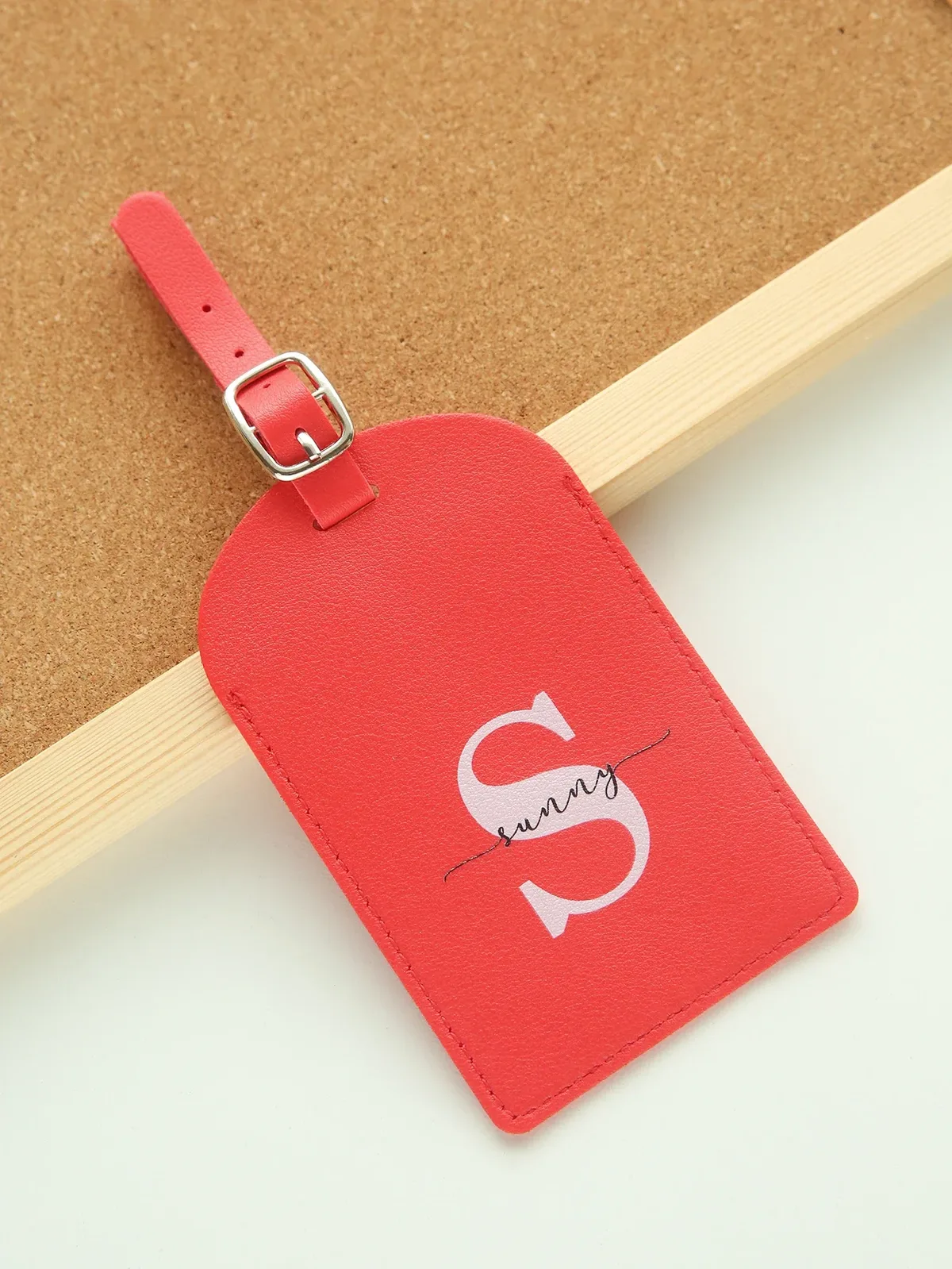étiquette de bagage personnalisée avec nom pour valises, étiquettes de bagage colorées personnalisées avec carte nominative confidentielle, accessoires de voyage