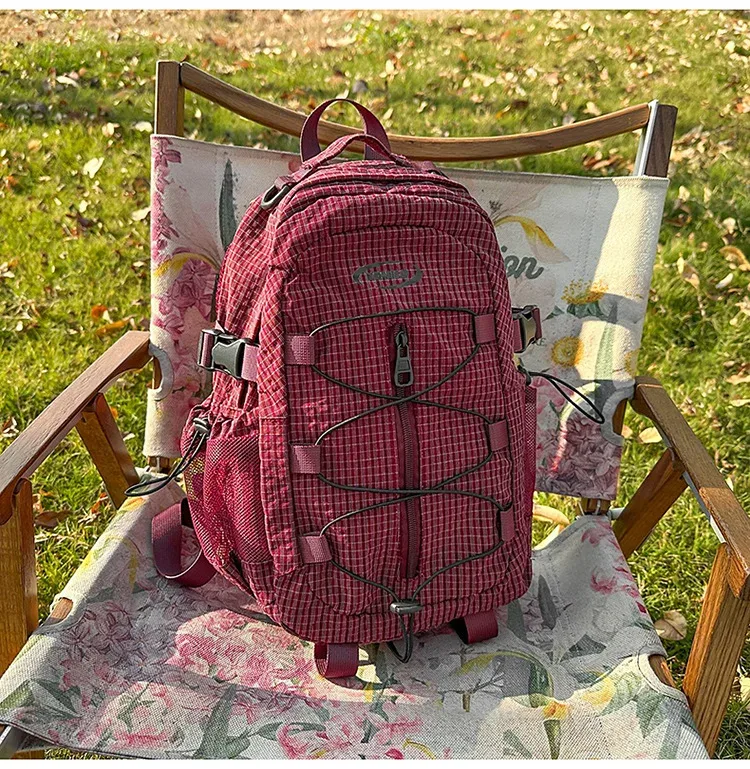 sac à bandoulière de randonnée grande capacité, imperméable, résistant à l'usure, léger, à double bandoulière, pour la randonnée et les voyages