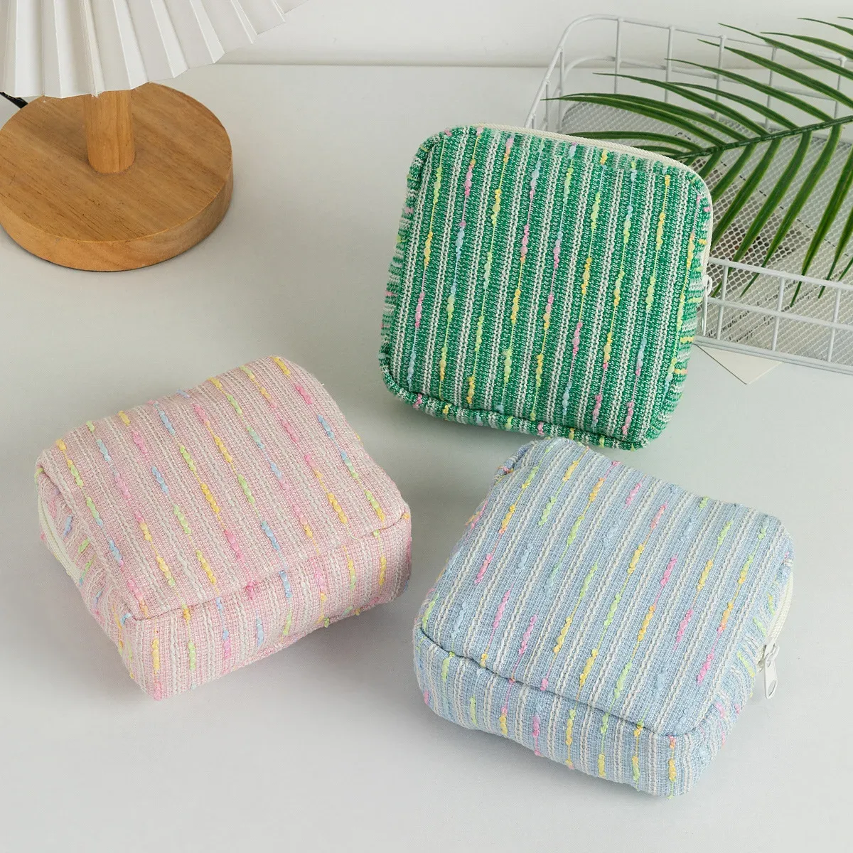 sac de rangement pour serviettes hygiéniques portables multifonctions, pochette pour tampon, sac à cosmétiques pour serviettes, sac de maquillage, mignon porte-monnaie pour filles