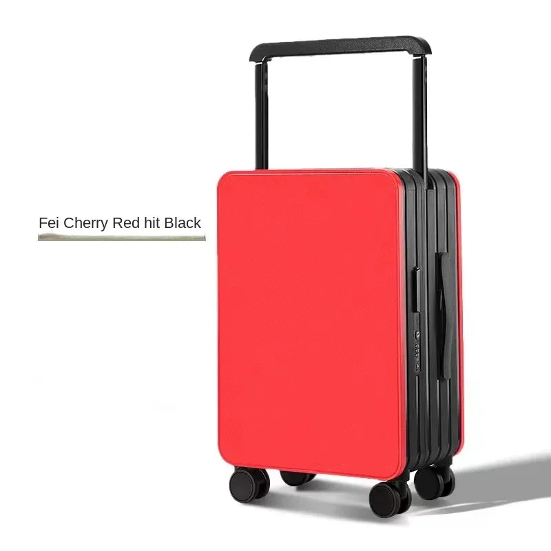 valise à bagages à poignée large pour femmes et hommes valise de voyage 20-26 pouces sac de cabine bagage de grande capacité avec roues lisses