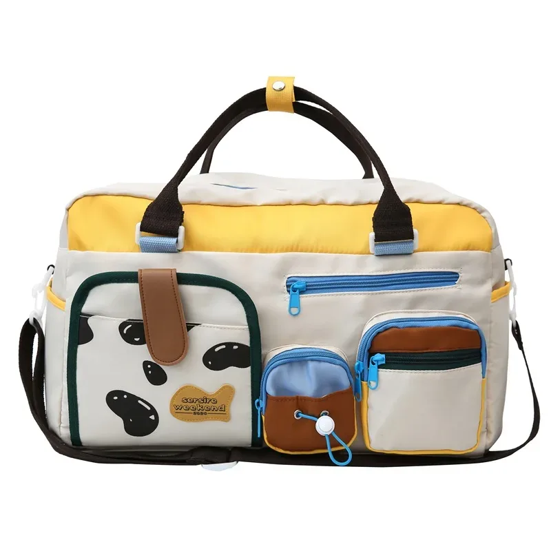 sac de voyage décontracté dopamine pour femmes, sac de sport léger, yoga, natation, fitness, court voyage d'affaires, bagage à main, nettoyage à sec