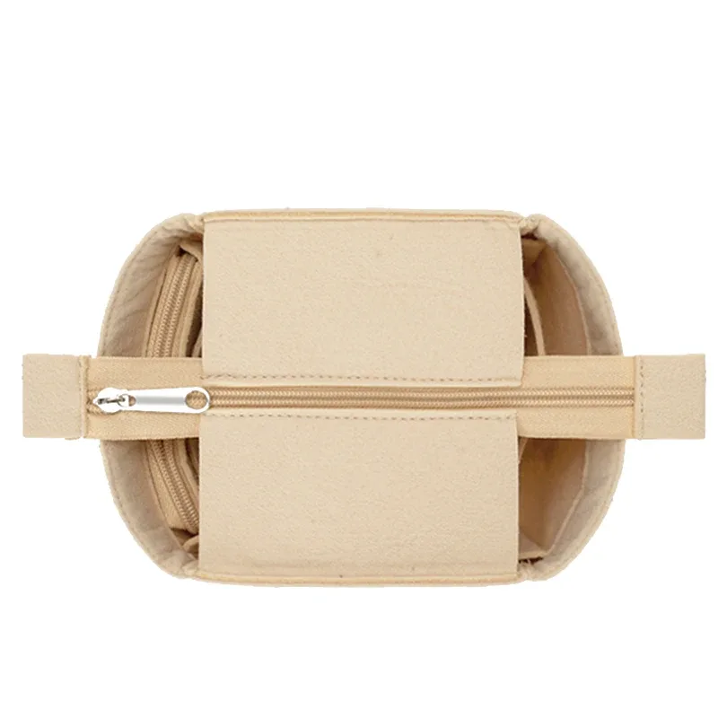organisateur de sac à cosmétiques en feutre pour femme avec fermeture éclair, insert de sac fourre-tout, compatible avec picotin 18 22, nouveauté 2026