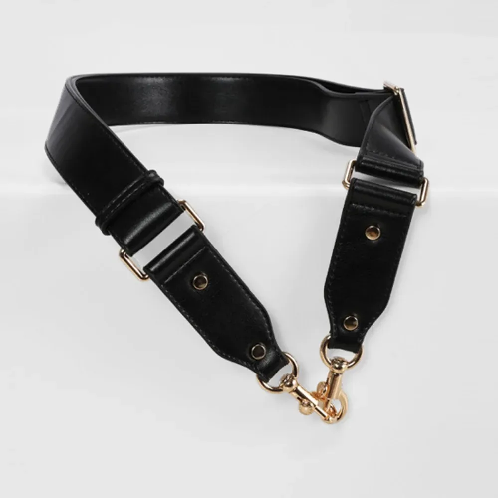 sangle de sac à bandoulière en cuir pu pour femmes, réglable, large et détachable, ceintures de remplacement durables, accessoires de sac