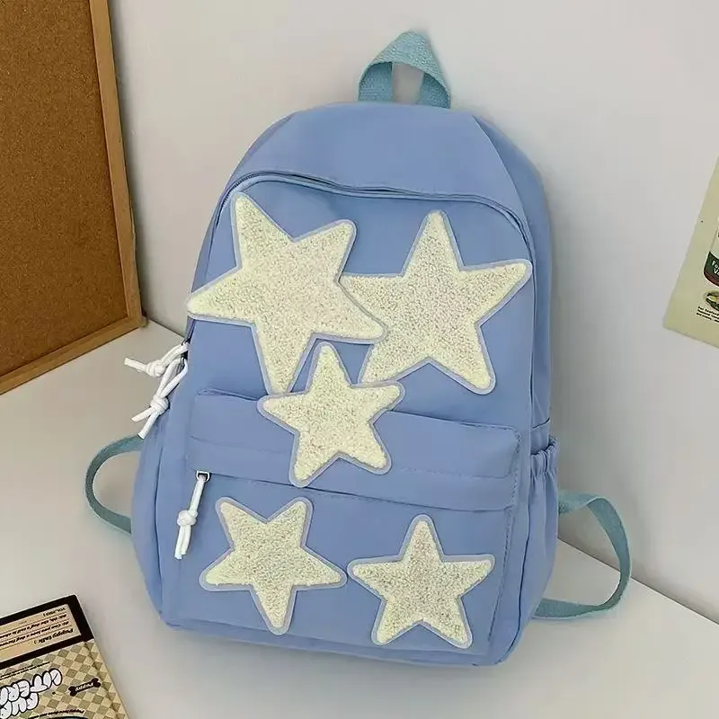 sac à dos mignon, sac à dos fait maison, sac à dos polyvalent pentagramme, sac à dos pour étudiante, sac à dos pour fille branchée, sac à dos pour lycéenne