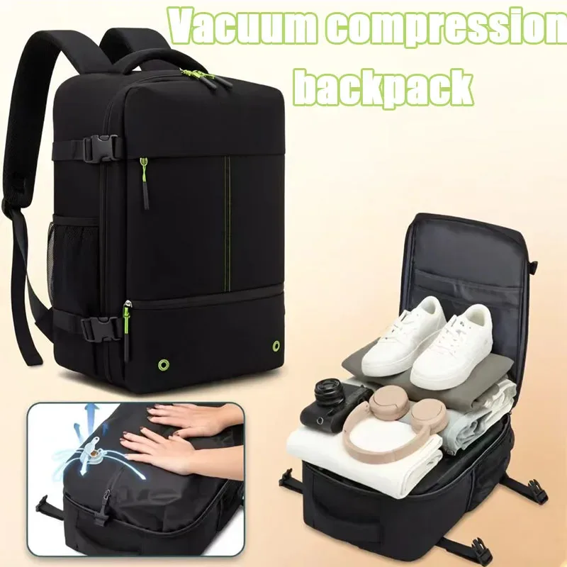 sac de voyage, bagage, nouveau sac à dos à compression sous vide, sac de randonnée multifonctionnel, bandoulière réglable, adapté à un usage quotidien