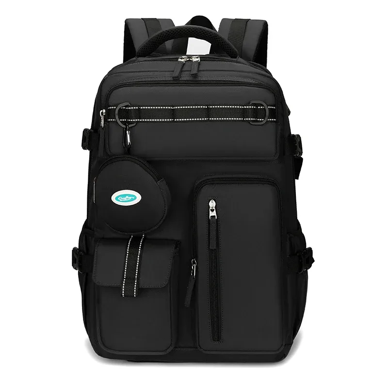 sac à dos étanche avec plusieurs poches, adapté aux voyages en plein air, sac à dos pour ordinateur portable de 15,6 pouces