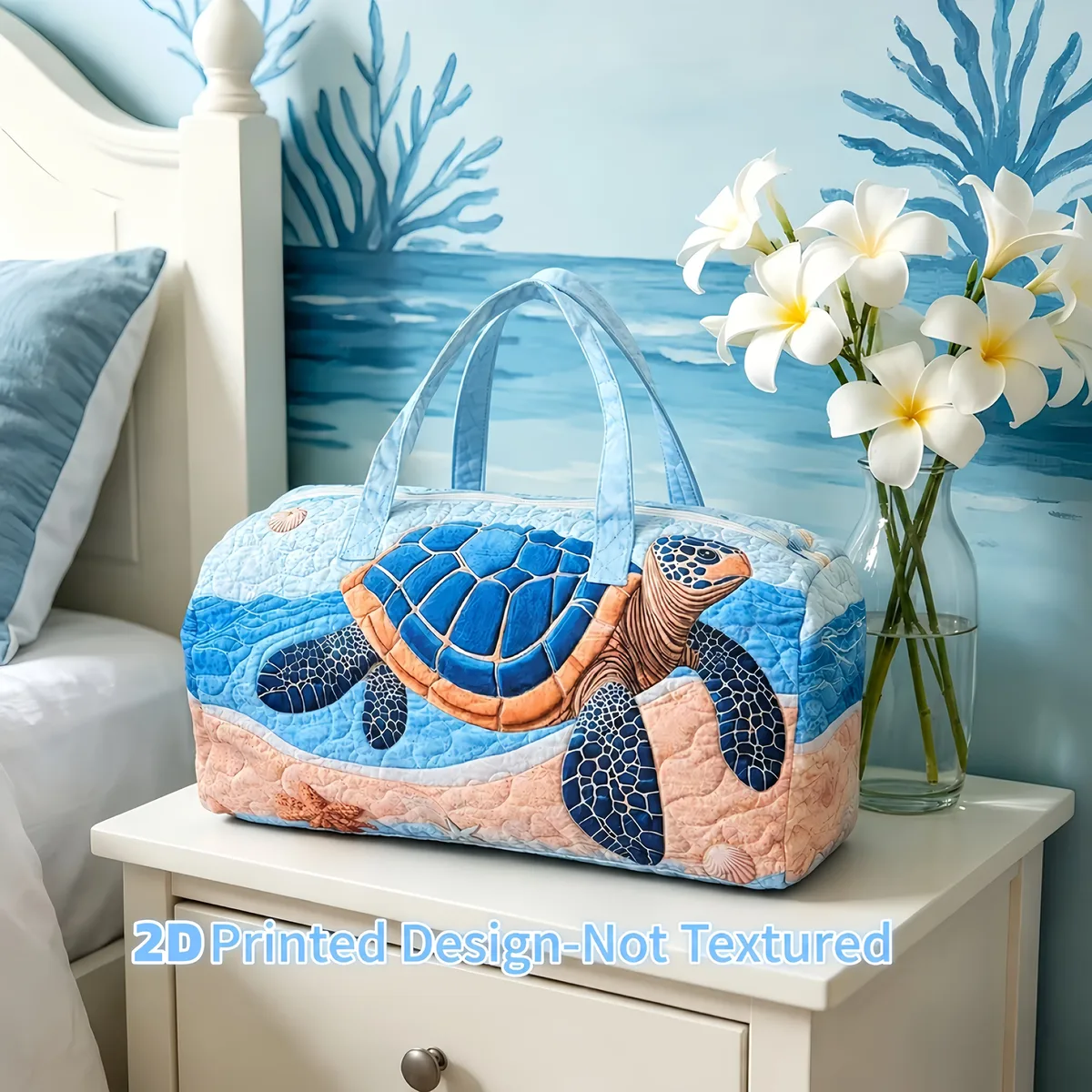 sac de voyage matelassé imprimé poulet artistique et amusant, style bohème 2026, sac fourre-tout de voyage personnalisé pour femmes et hommes, sac de week-end