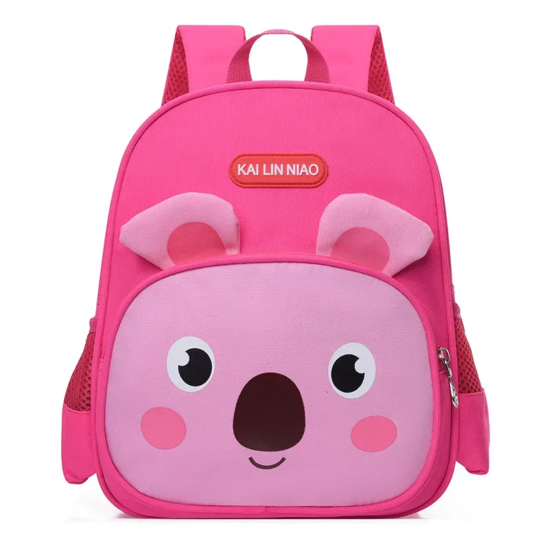 sac à dos pour enfants mignon de dessin animé brodé personnalisé, sac de collation de voyage, sac de maternelle, cadeau de noël personnalisé, départ scolaire