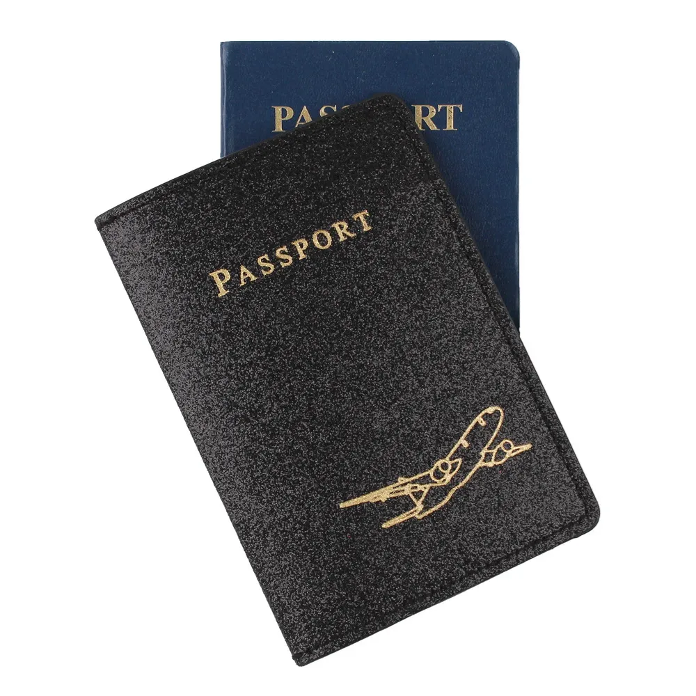 couverture de passeport à la mode, organisateur de porte-passeport, étui de protection pour cartes d'identité, documents, passeport, portefeuille, étui porte-carte de crédit