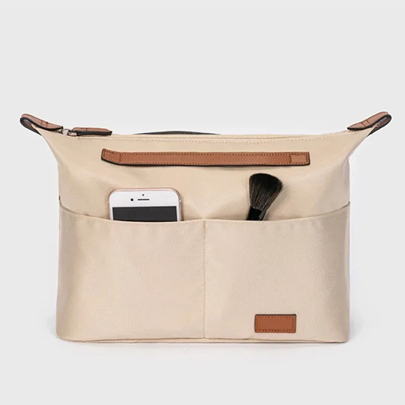 organisateur de sac en tissu satiné, doublure intérieure, accessoire pour sacs à main longchamp le pliage, espandez l'espace, poche d'insertion anti-collapse