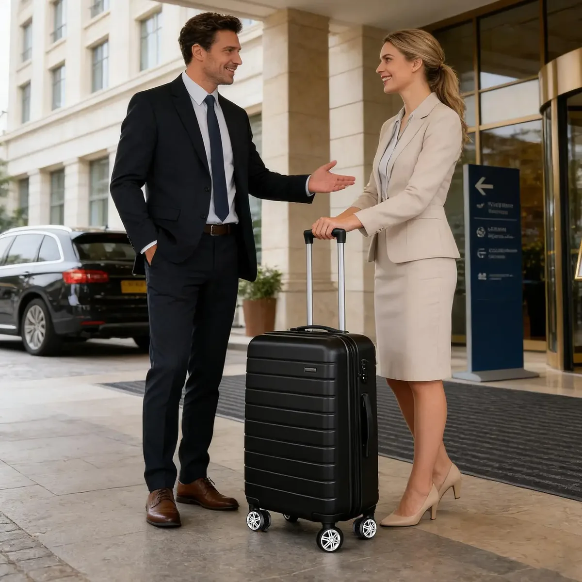 roues de remplacement pivotantes à 360 degrés pour bagages, 2 pièces, roues de remplacement universelles pour sac de voyage