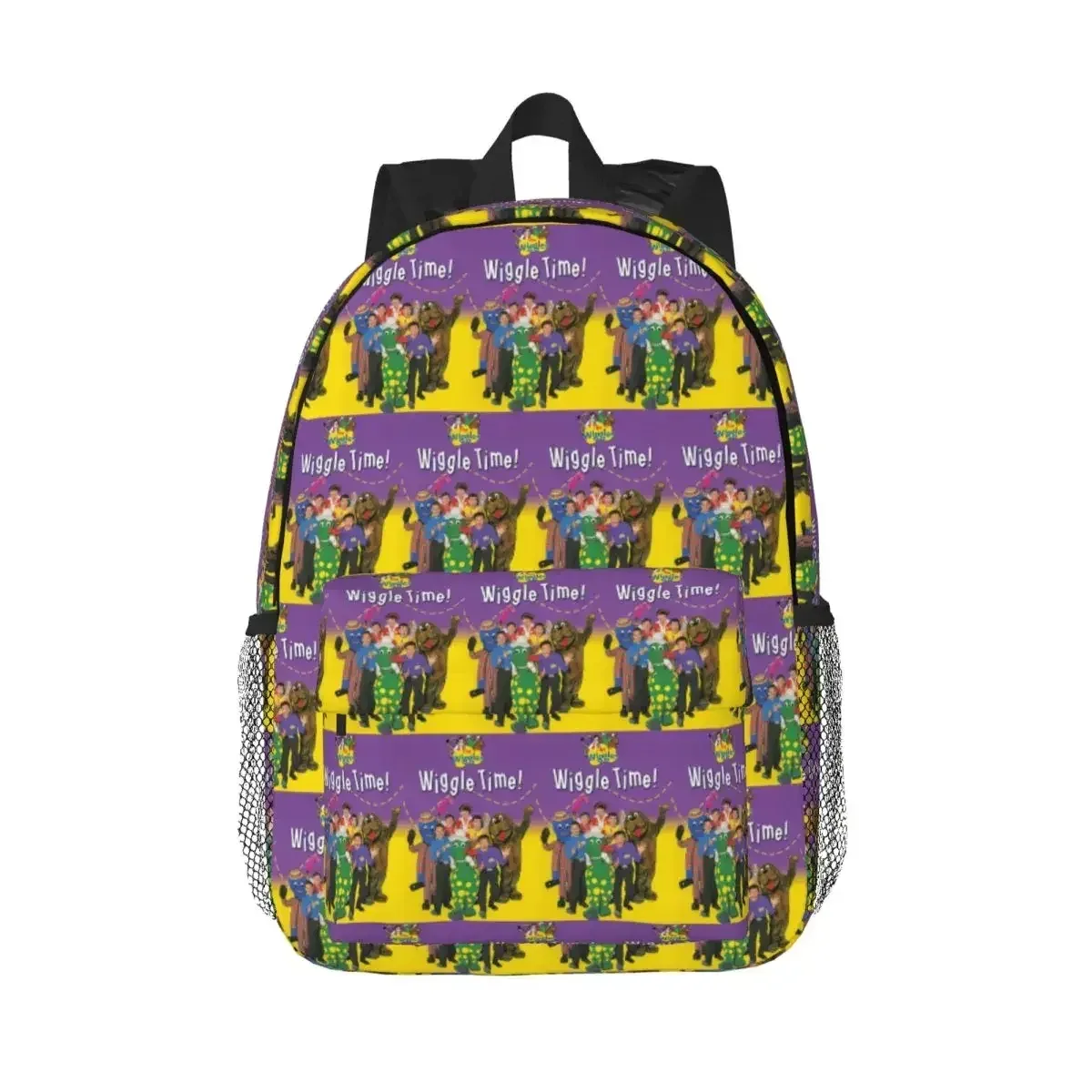sac à dos the wiggles tv show music band pour étudiants, garçons et filles, sac d'école pour enfants, sacs à bandoulière pour ordinateur pour hommes et femmes