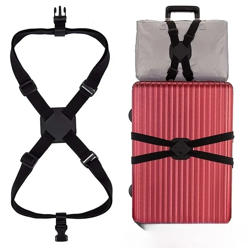 Sangle de fixation multifonctionnelle 680MM pour bagages, ceinture élastique pour valise, nouvelle sangle de fixation pour sacs à bagages