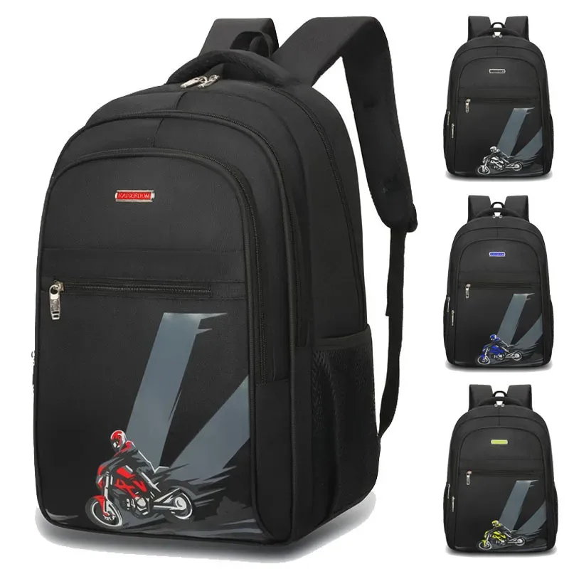 Sac à dos étudiant sac d'école russe voyage sac à dos Version coréenne unisexe décontracté pochette d'ordinateur épaissir Double sacs à bandoulière