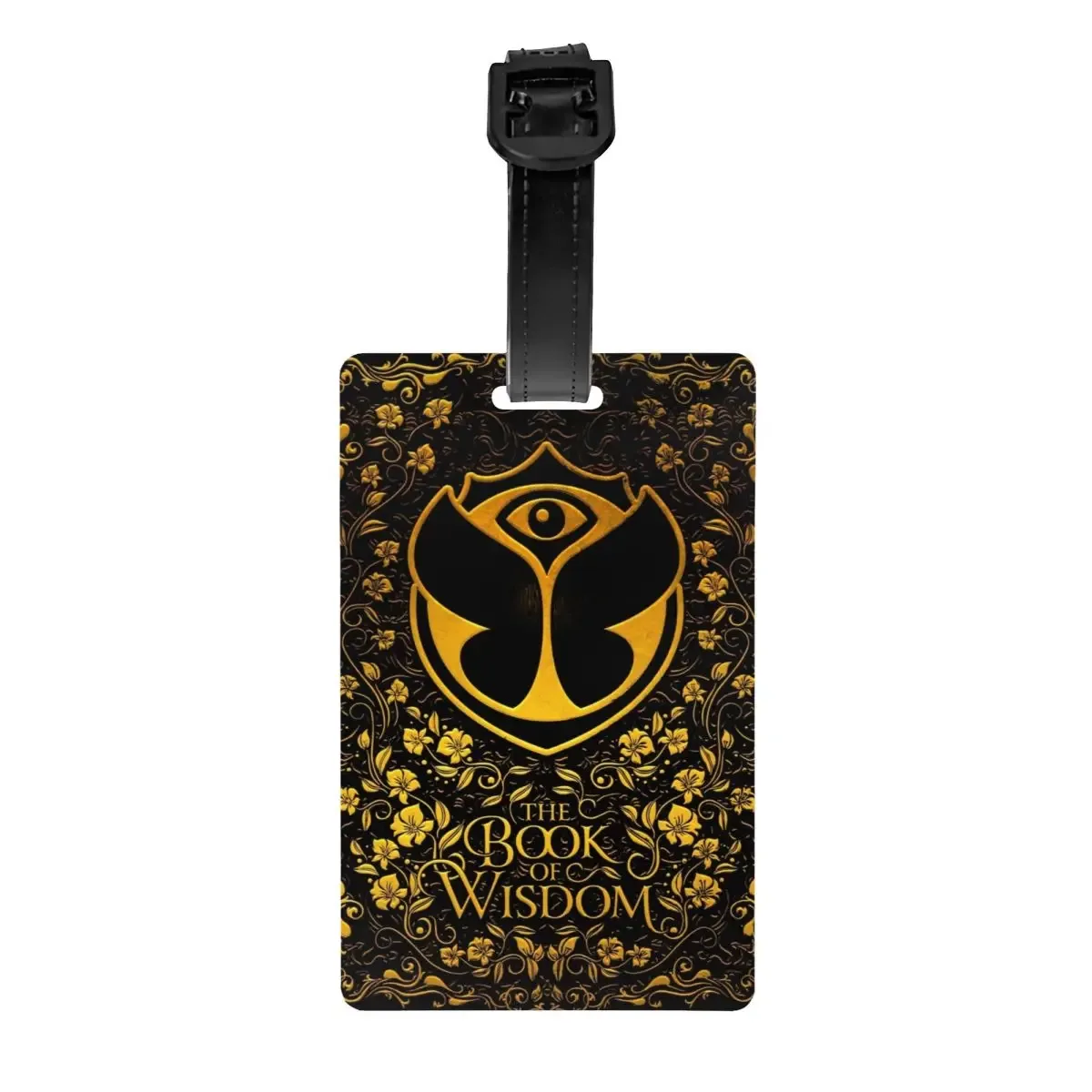 tomorrowland-étiquette de bagage personnalisée, protection de la vie privée, danse électronique belge, festival de musique, étiquettes de bagage, sac attro, valise