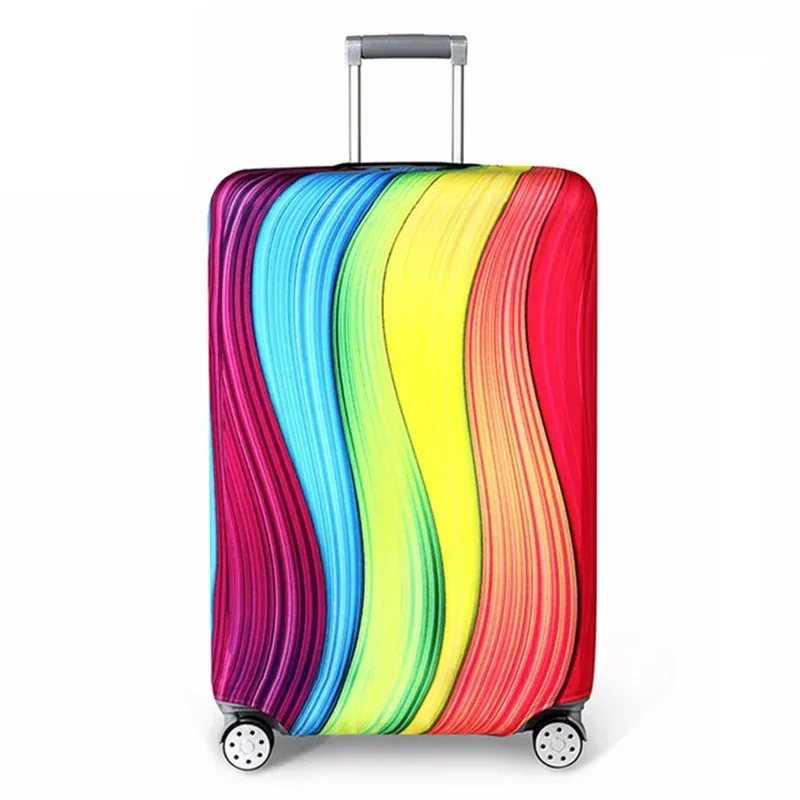 lxhysj housse de bagage élastique housses de protection pour bagages pour 18-32 pouces boîtier de chariot valise housse anti-poussière accessoires de voyage