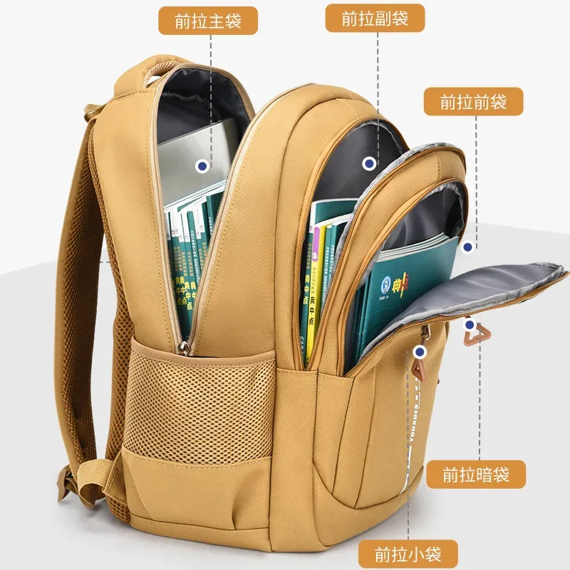 sac à dos camouflage imperméable 2026 pour ordinateur portable, sac à dos de voyage pour homme, sac à dos oxford pour femme, sac d'école moderne pour homme, mochila