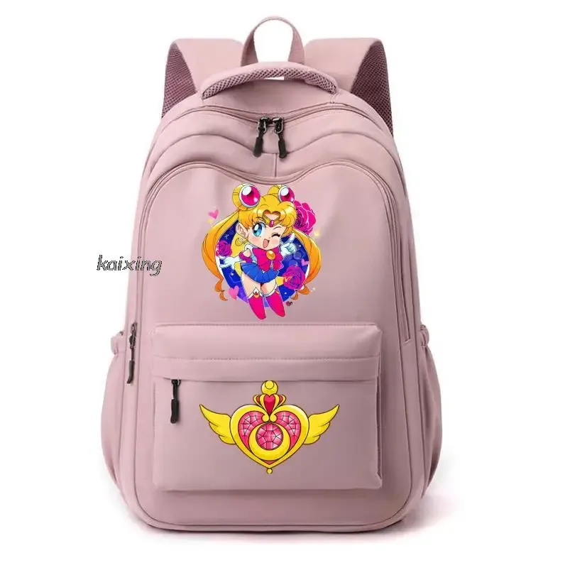 sacs d'école chaud marin lune imprimé étudiants capacité sac à dos adolescent femmes hommes voyage ordinateur portable mochila infantil cadeau