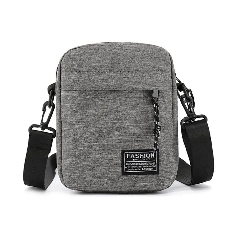 sac à bandoulière pour hommes, petit sac à bandoulière tendance, sac à dos diagonale, sacs de poitrine léger pour garçon, mini sac décontracté, sac de taille
