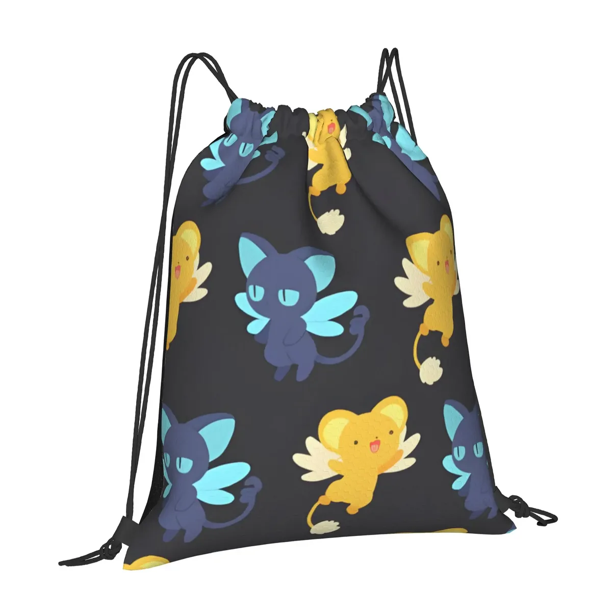 Sacs à cordon Kero & Spinel Cardcaptor Sakura, sac à dos de voyage, sac à chaussures d'école, 1 pièce