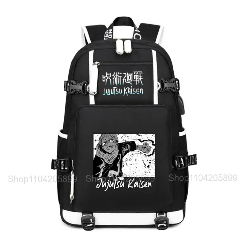 sac à dos jujutsu kaisen, mochila anime, cartable pour étudiants et adolescents, sacs d'école pour garçons et filles, grand sac à dos de voyage quotidien, cadeau