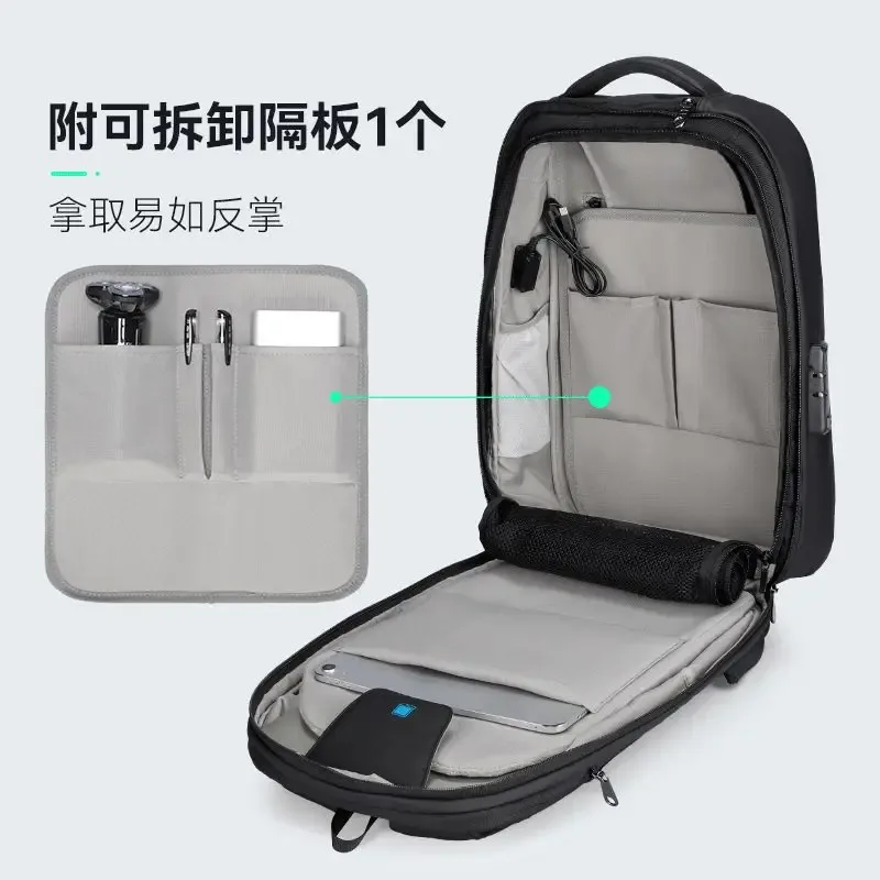 mark ryden-sac à dos anti-vol tsa pour hommes, sac de voyage étanche pour ordinateur portable 15.6 pouces, nouvelle collection