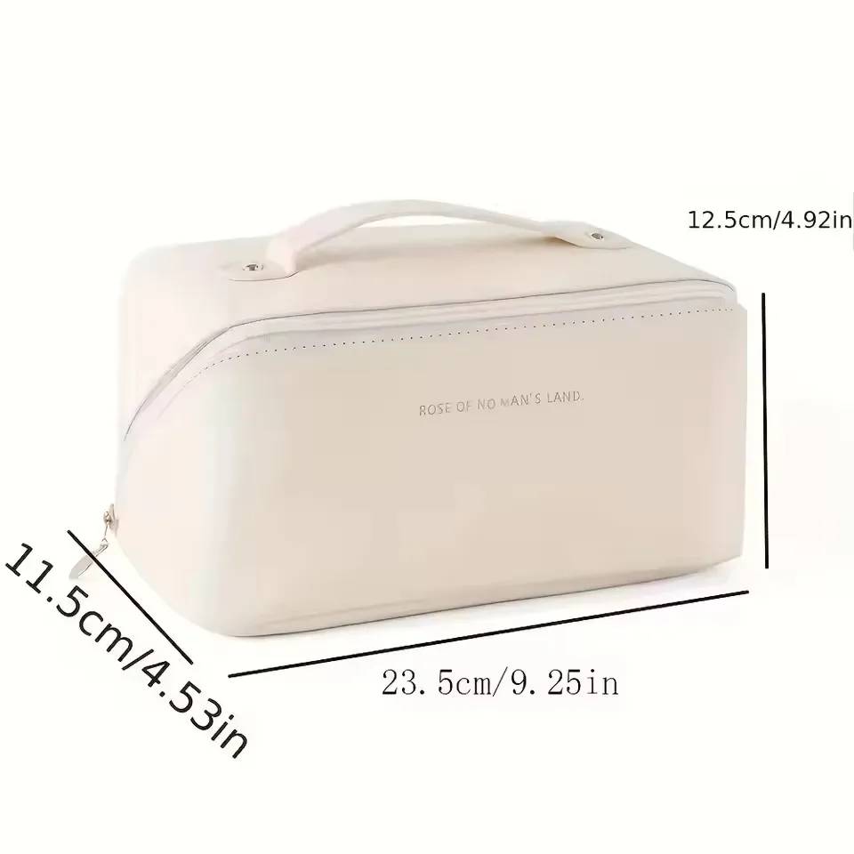 organisateur de maquillage, trousse de toilette féminine, trousse de maquillage, pochette de rangement, boîte de luxe pour dames, trousse à cosmétiques, sac de rangement pour voyage à fermeture éclair