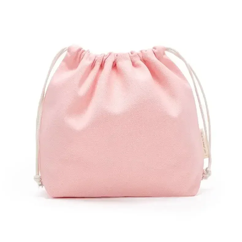 sac de rangement en coton à cordon de serrage, sacs en toile pour emballage cadeau de bonbons, pochette réutilisable pour articles divers à domicile, organiser les chaussettes anti-poussière, sous-vêtements