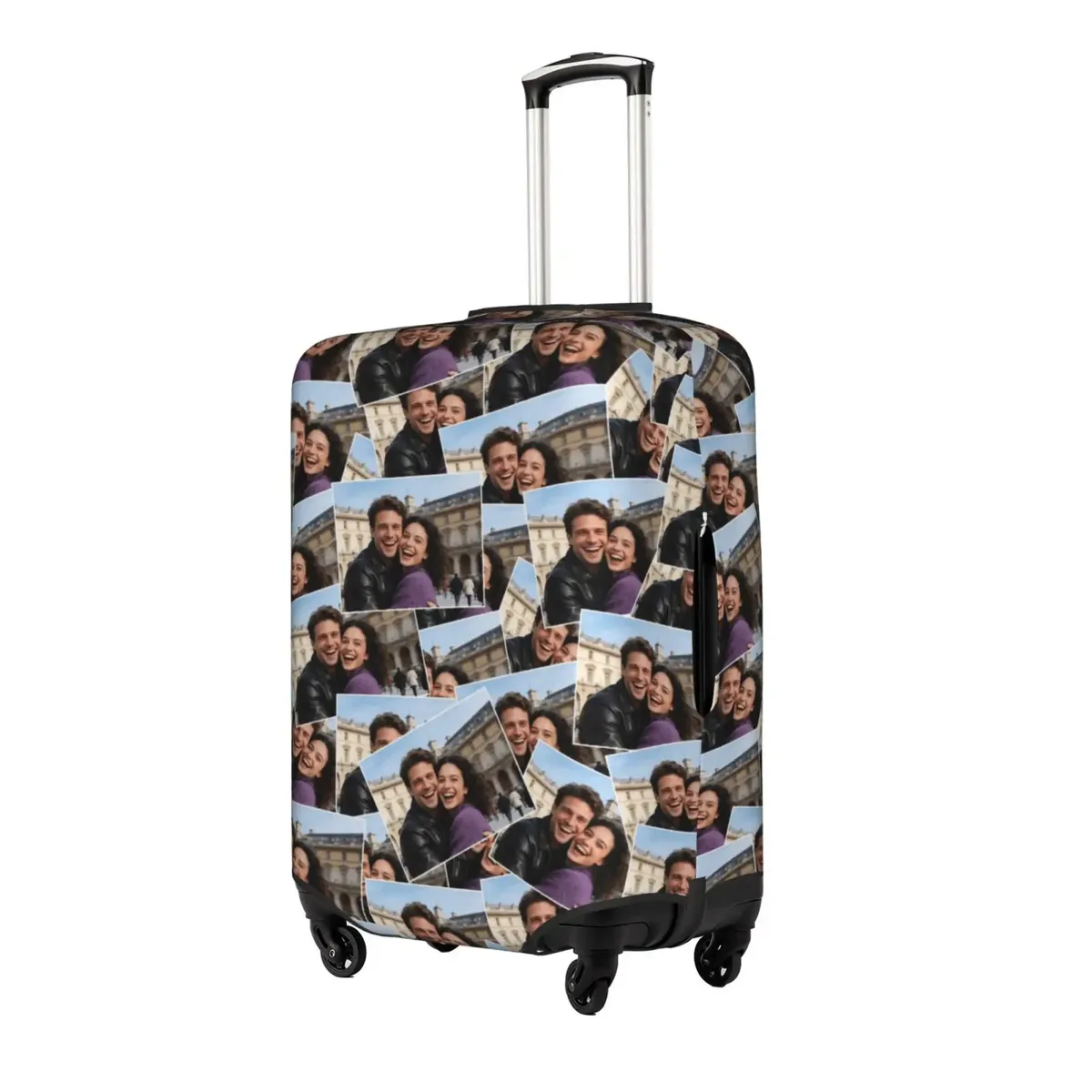 housse de bagage personnalisée avec logo, élastique, votre design ici, housses de protection pour valises de voyage, adaptées aux valises de 18 à 32 pouces