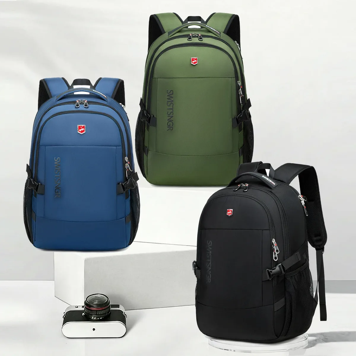 Grand sac à dos de voyage pour avion, sac à dos Oxford imperméable pour hommes, sacs pour ordinateur portable de 17 pouces, sac d'école japonais pour filles, Mochila