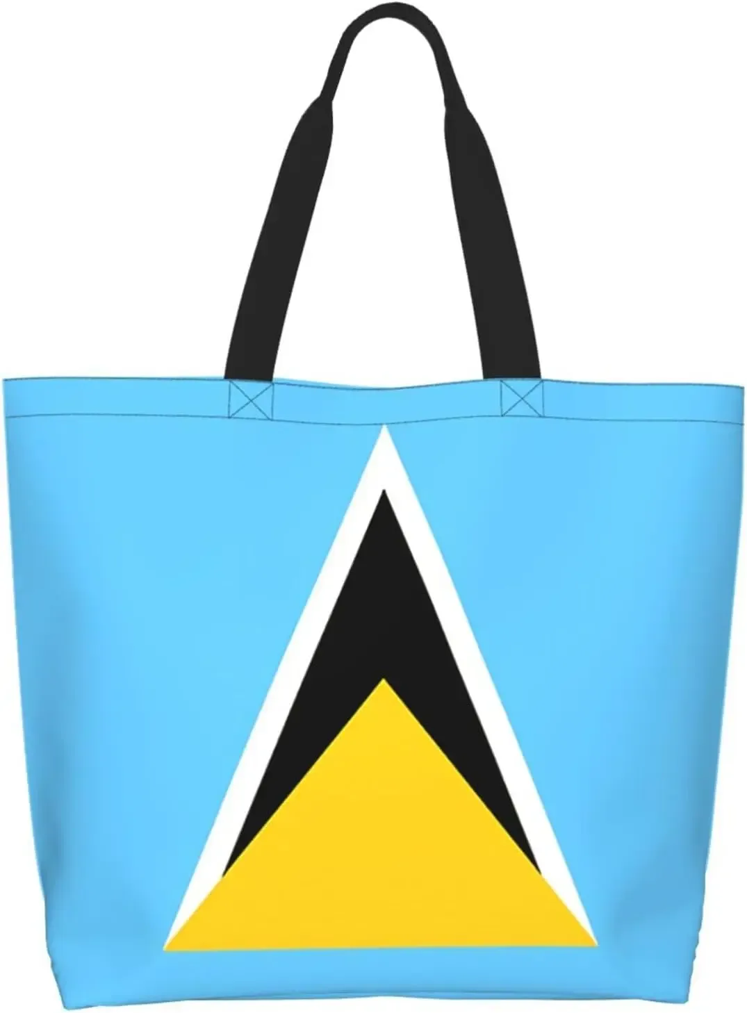 sac fourre-tout drapeau cubain pour femmes et hommes, grands sacs de courses réutilisables pour la plage, les voyages, la salle de sport, le yoga