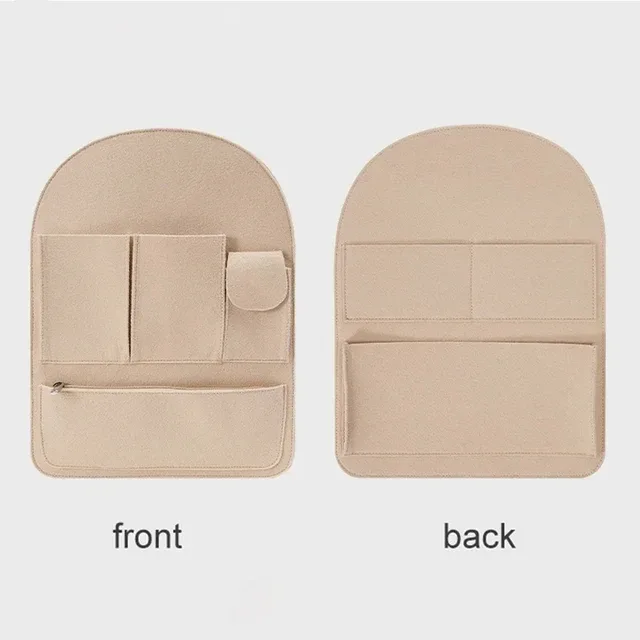 doublure intérieure en feutre, espace de rangement extensible, accessoires de mise à niveau pour sac à dos mcm, sac d'école de voyage, organisateur, poche de doublure de tri