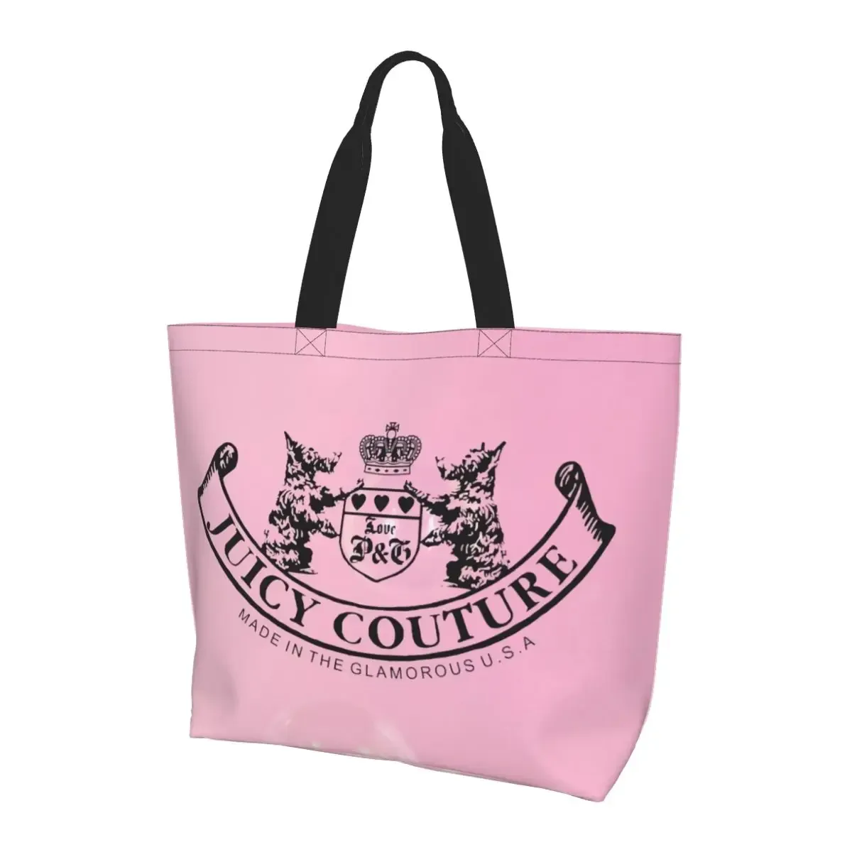 sac de shopping j-juicy-c-couture, sac à bandoulière pour femme, sacs fourre-tout décontractés pour femme