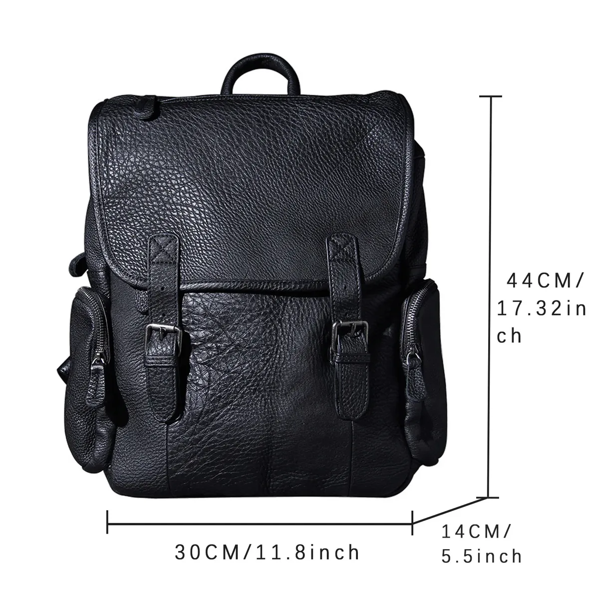 sac à dos décontracté s.worker en cuir véritable, sac à bandoulière pour ordinateur portable en cuir de vachette pleine fleur, sac d'école décontracté