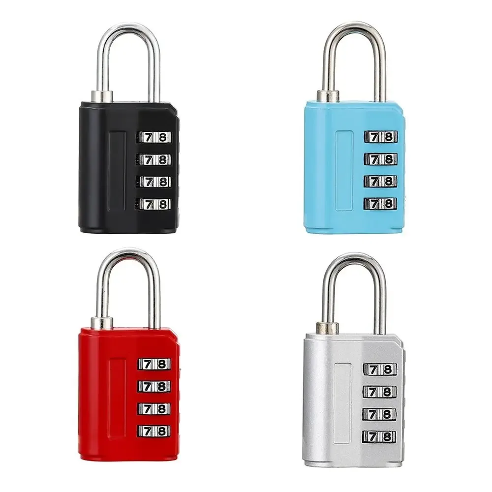 serrure à code de sécurité antivol pour bagages, cadenas à 4 chiffres, peintures de voyage, valise, nouveau