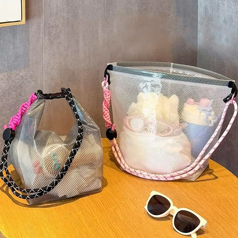 Sac à bandoulière, pochette de rangement pour vêtements, sac de voyage, pochette de natation, boîte à déjeuner, boucle Portable, sac de plage étanche