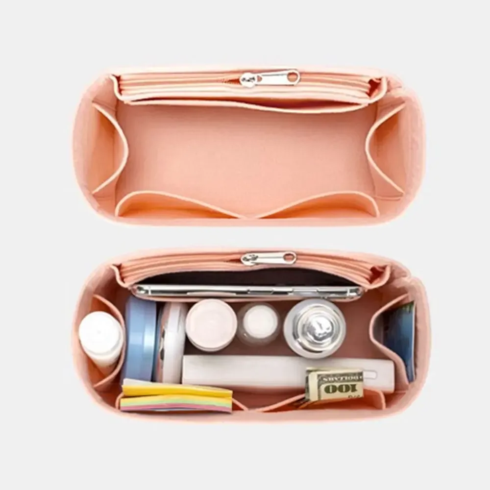 organisateur de sac à main en feutre grande capacité, support de sac, doublure de sac à main, rangement et organisation multi-poches pour loewe puzzle