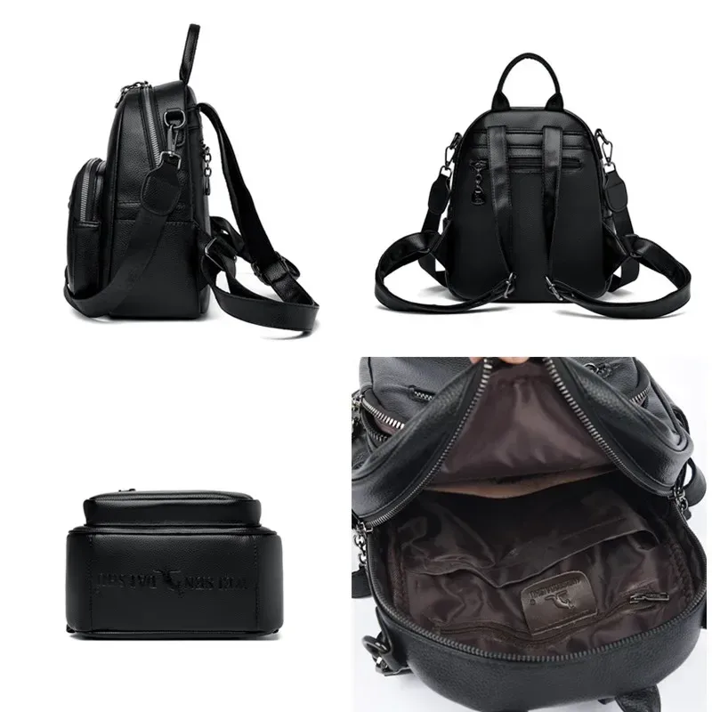 mini sac à dos en cuir pu de bonne qualité pour filles coréennes, sac à dos multifonctionnel de voyage, petit sac à main féminin, 2023