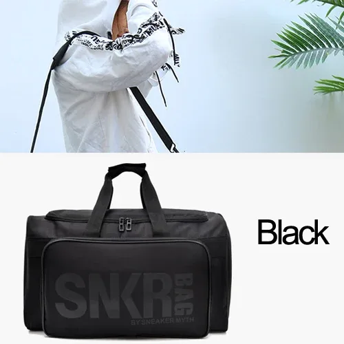 grand compartiment multiple sport formation sacs de sport hommes sneaker sac de sport chaussures emballage cube organisateur sac à bandoulière étanche snkr