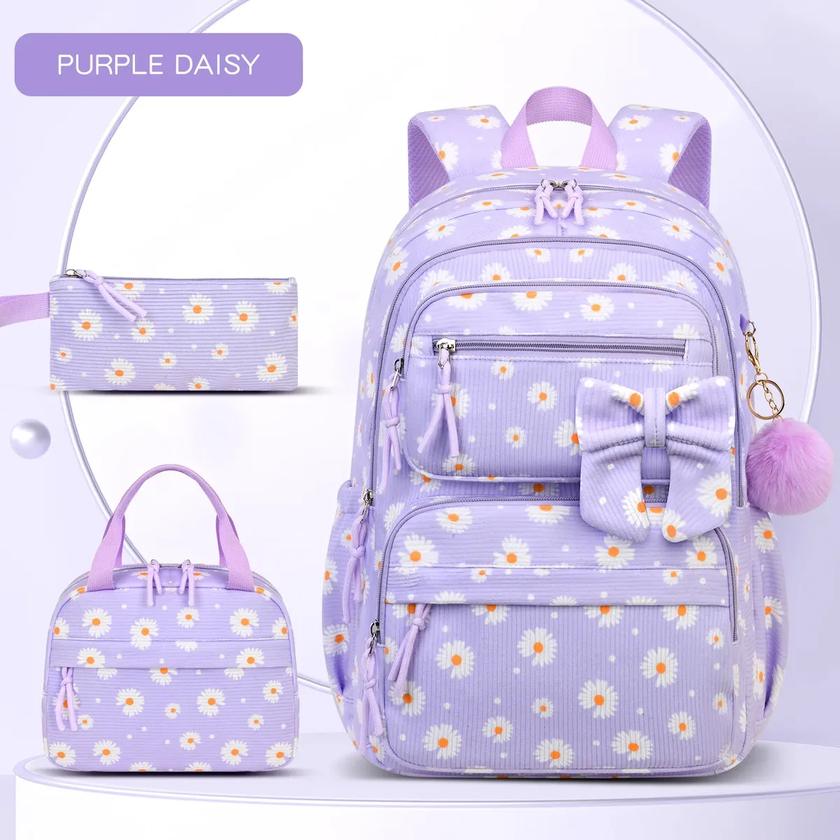 sac à dos quotidien de style coréen pour femmes, sac à dos de voyage en tissu nylon imperméable, sac d'école pour filles, sacs décontractés pour adolescents