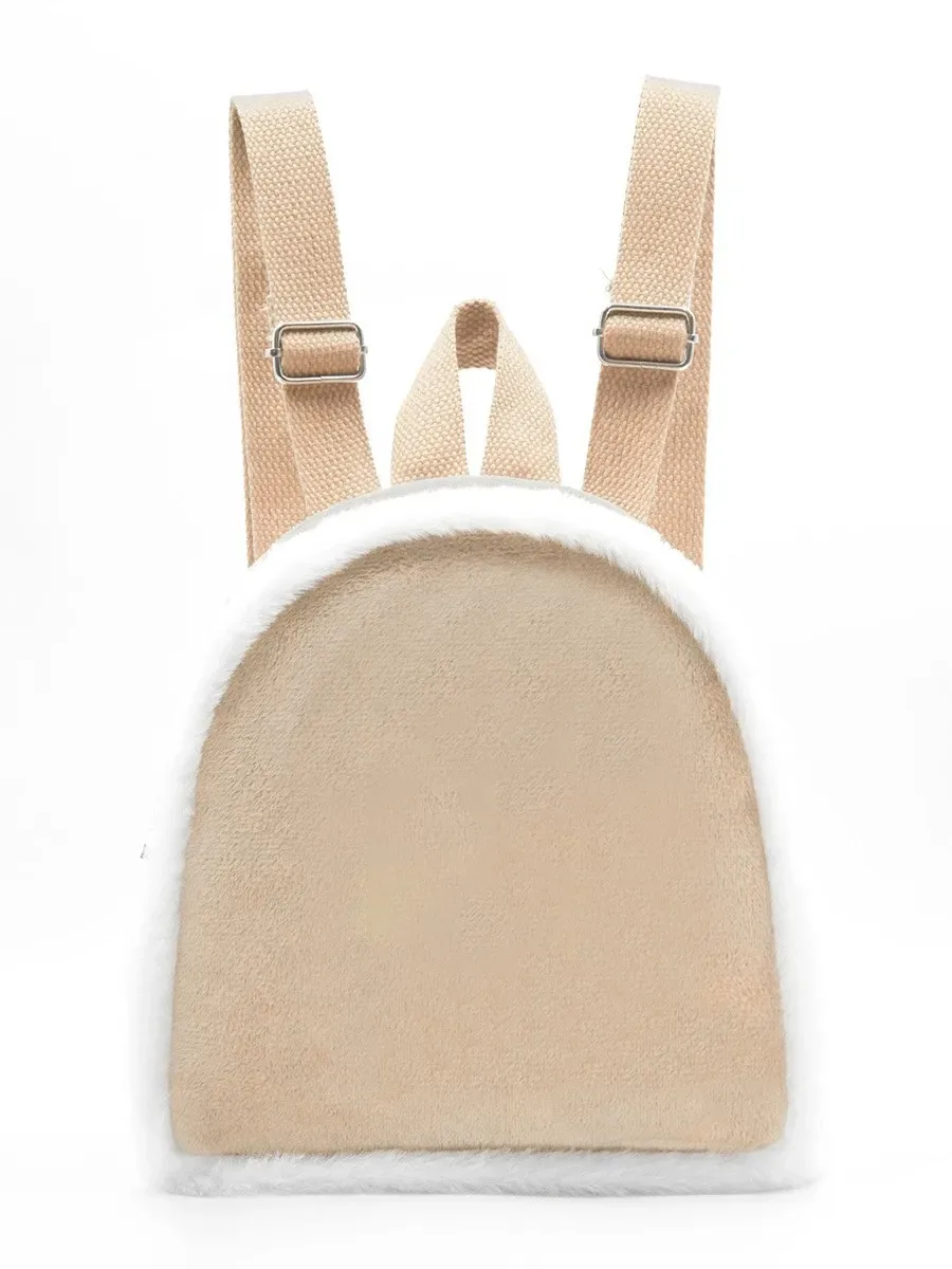 mini sac à dos nouveau sac à dos semi-circulaire nom de personnalisation personnalisé sac à dos étudiant à la mode, mignon et simple