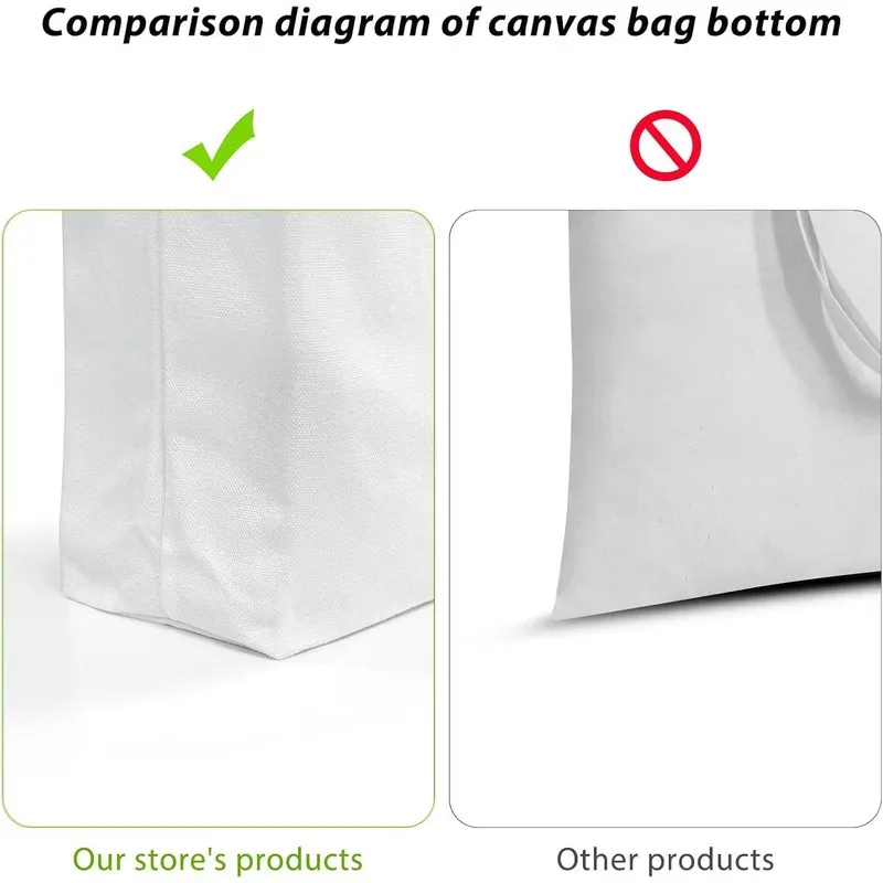 sacs fourre-tout en toile, 5 paquets, vente en gros, robustes, réutilisables, pour épicerie, 12.2x14.2 pouces, sacs en coton vierges en vrac pour le shopping, artisanat de décoration