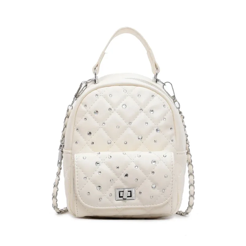 mini sac à dos en pu pour filles, carillon d'université, sac de voyage mignon, mode féminine, nouveau