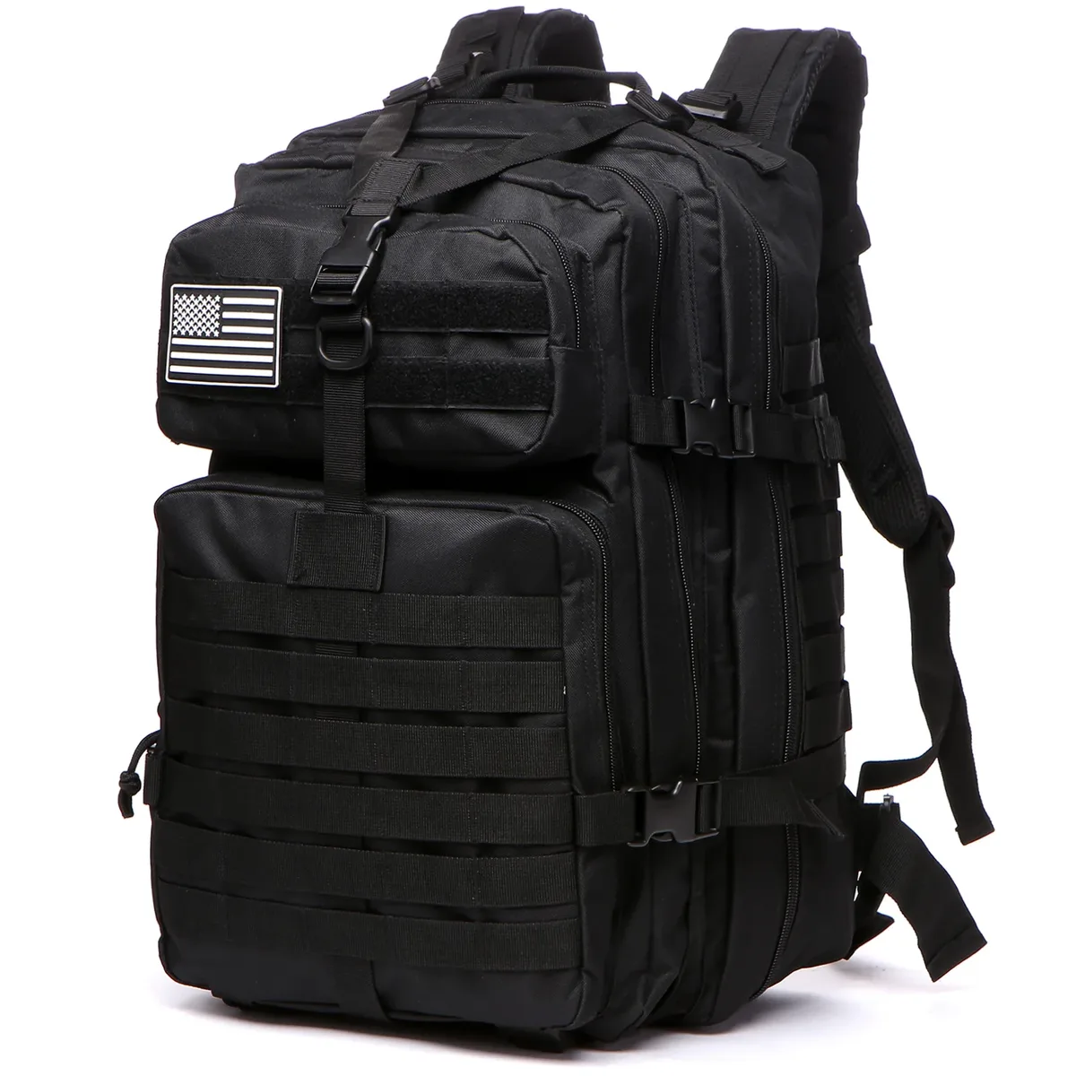 sac à dos imperméable en nylon 1000d, capacité 30/50l, idéal pour le trekking, la pêche, la chasse, le camping et la randonnée