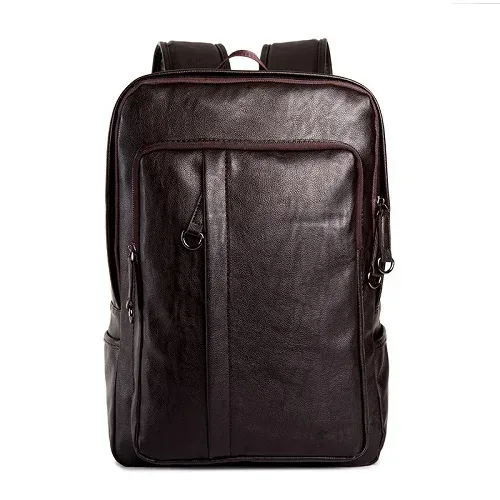 sac à dos en cuir pour hommes, sac à dos décontracté pour adolescents, sac à dos pour ordinateur portable de grande capacité, sacs de voyage de luxe