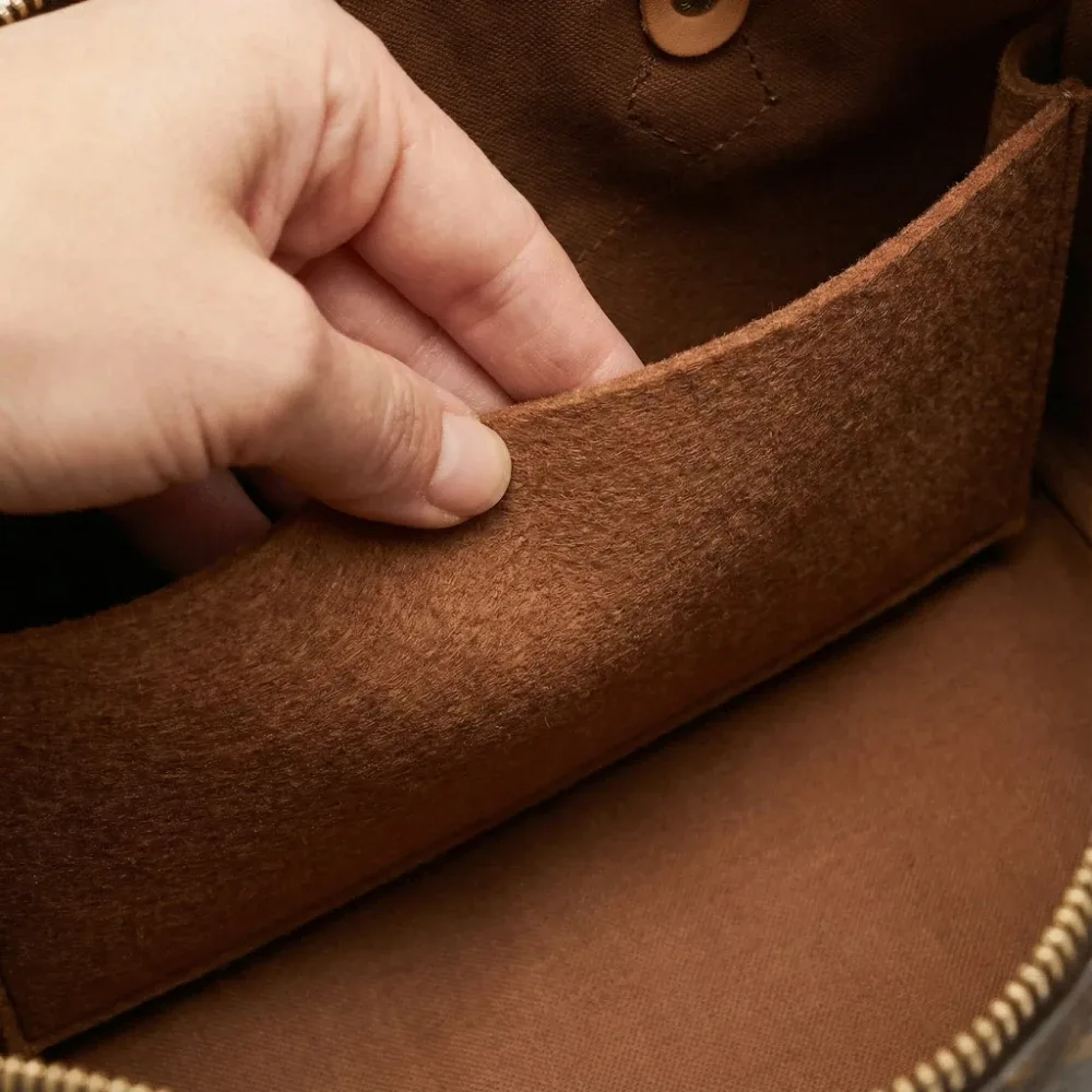 organisateur de sac à main en feutre, organisateur d'insertion pour sac à main de luxe speedy 25 30 35, sac de maquillage, doublure modelante, pochette intérieure de voyage